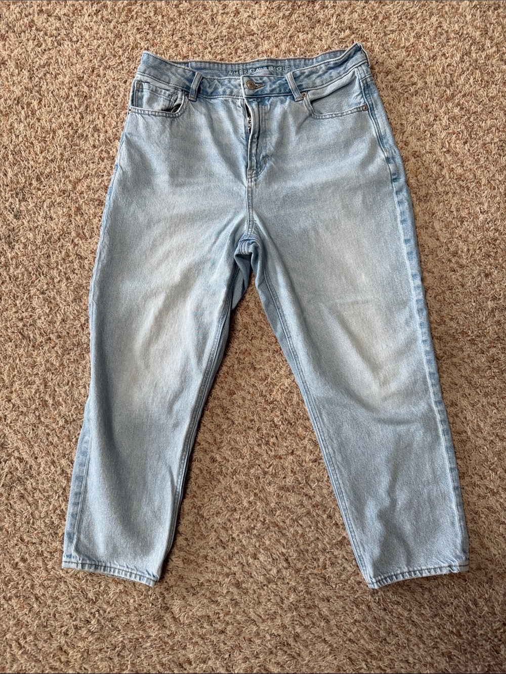 American Eagle Light Blue High-Waist Women's Jeans